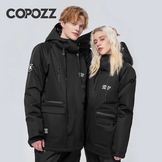 COPOZZ Winter Warm Men's and Women's Snow Suit Wear Snowboarding Clothing 10k Waterproof Jackets or Pants