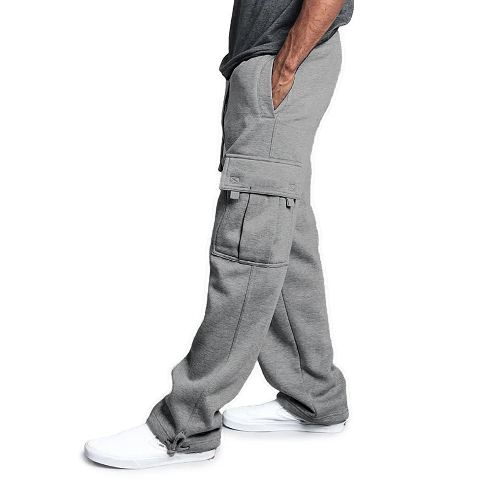 Mens Sweatpants Straight Fit Joggers for Sports Streetwear