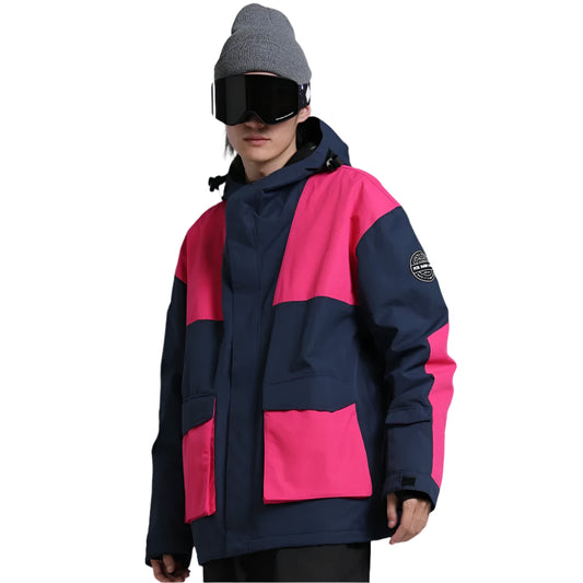 Loose Male Skiing Jackets New Snowboard Sport Waterproof Wear