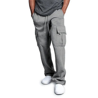 Mens Sweatpants Straight Fit Joggers for Sports Streetwear