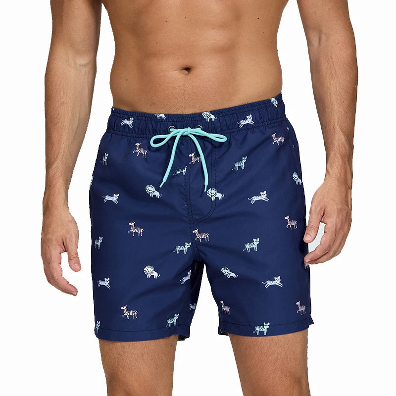 Datifer Summer Hot Sale 2025 Swimming Shorts Mens Polyester