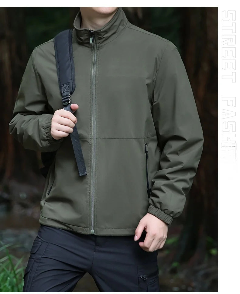 Winter Coat Man Bomber Male Casual Style Militari Jacket