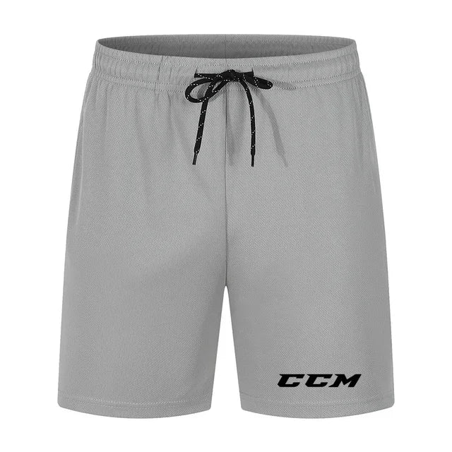 CCM Summer New Men's Jogger Running Shorts Quick Dry Mesh