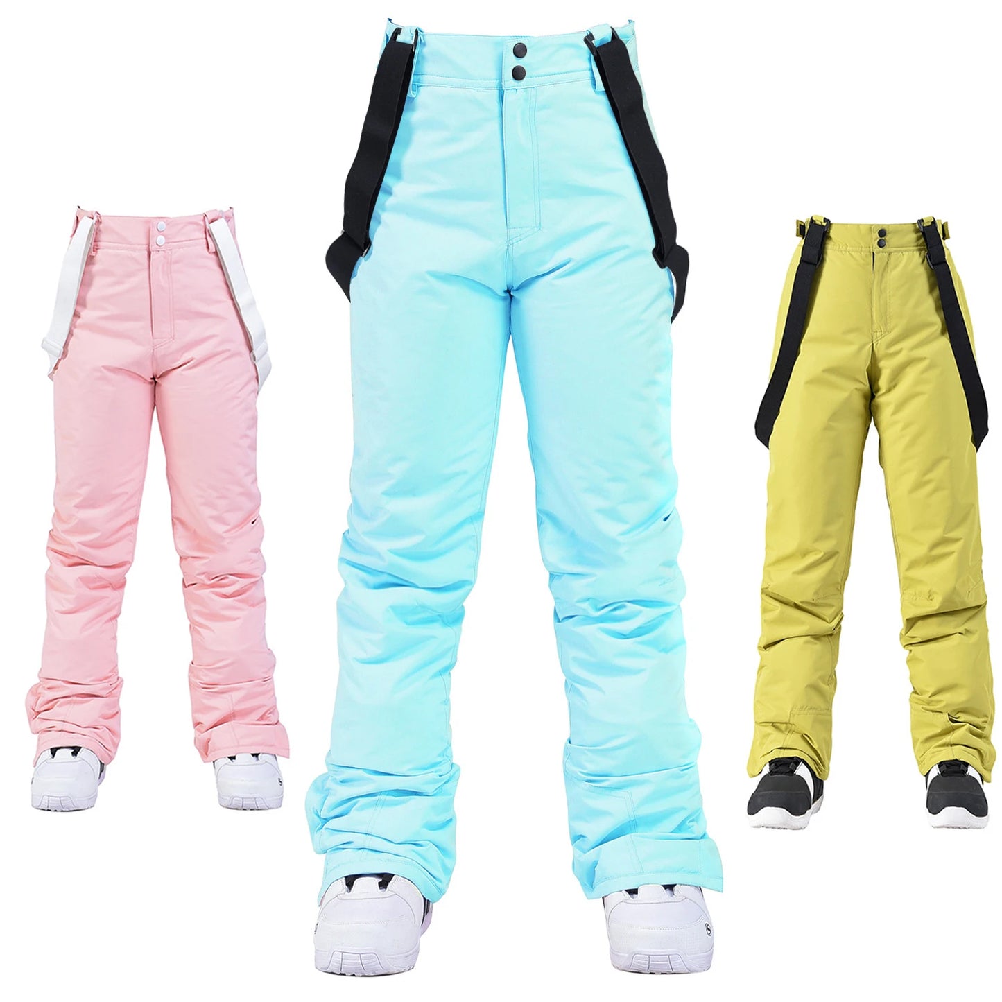 Women Winter Pant High Quality Men Thick Warm Skiing Pants