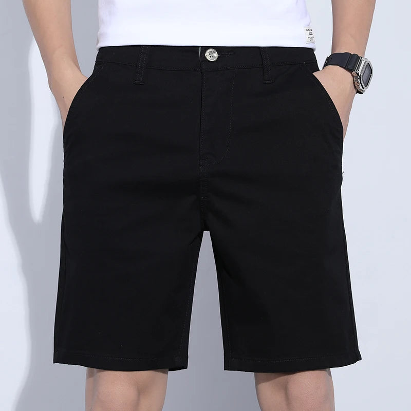 5 Colors Classic Style Men's Slim Shorts Summer Fashion