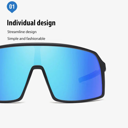 Unisex Polarized Large Frame Sunglasses