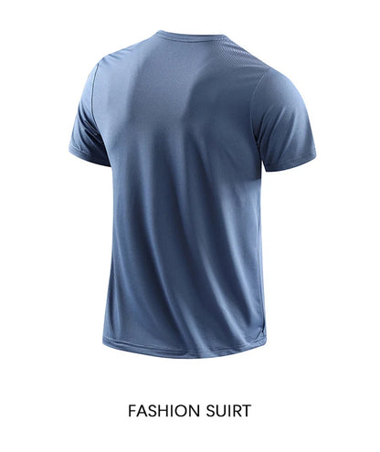 CHRLCK Men's Quick Drying Breathable Outdoor Sports T-shirt