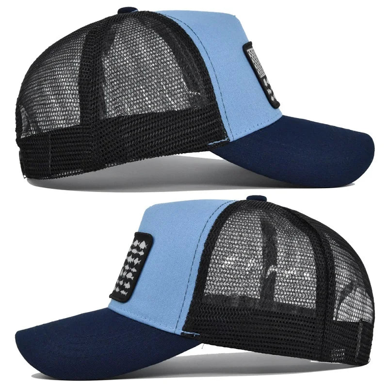 Unisex Snapback Caps Men Breathable Mesh Hats for Women