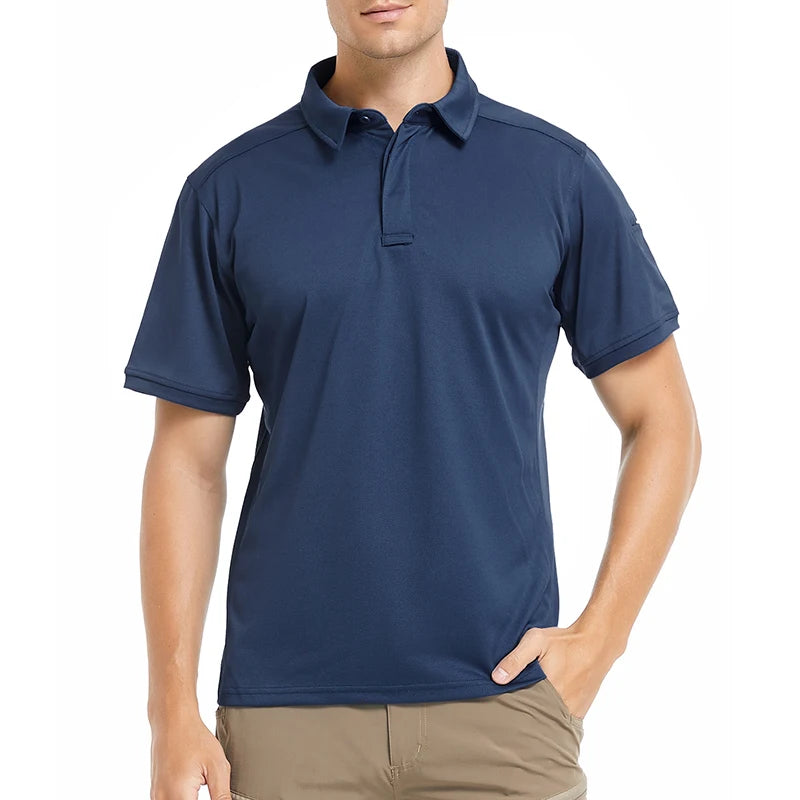 Men's Plain Golf Apparel & Performance Polo Golf Shirt