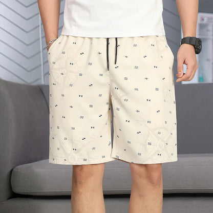 Men's Versatile Cotton Shorts Summer Thin Loose Casual Pants