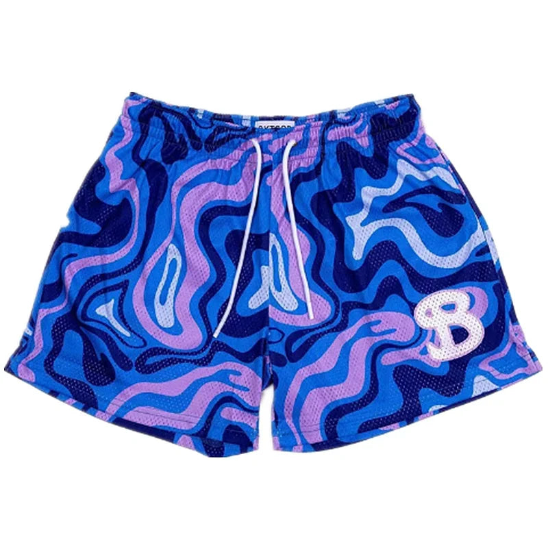 Men's Quick-Dry Breathable Mesh Beach Sports Shorts