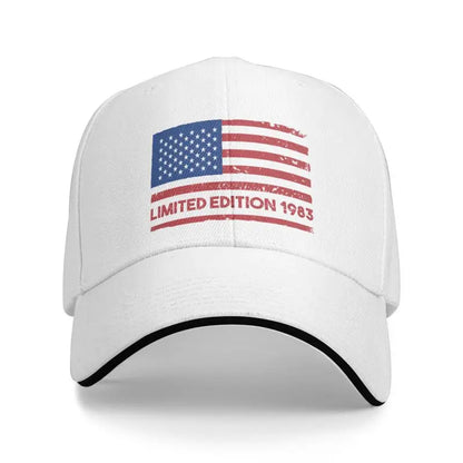 Unisex Personalized USA Flag 1983 Limited Edition