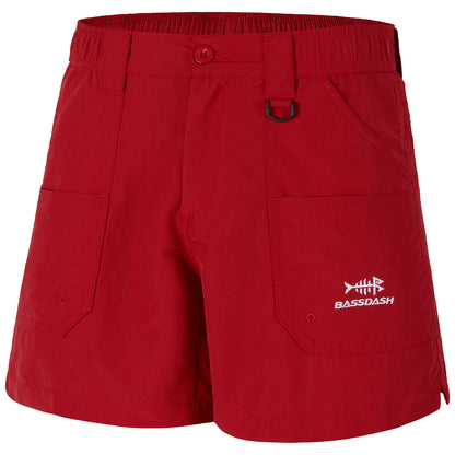 Bassdash Youth 5 Inch Fishing Shorts UPF 50 Quick Dry