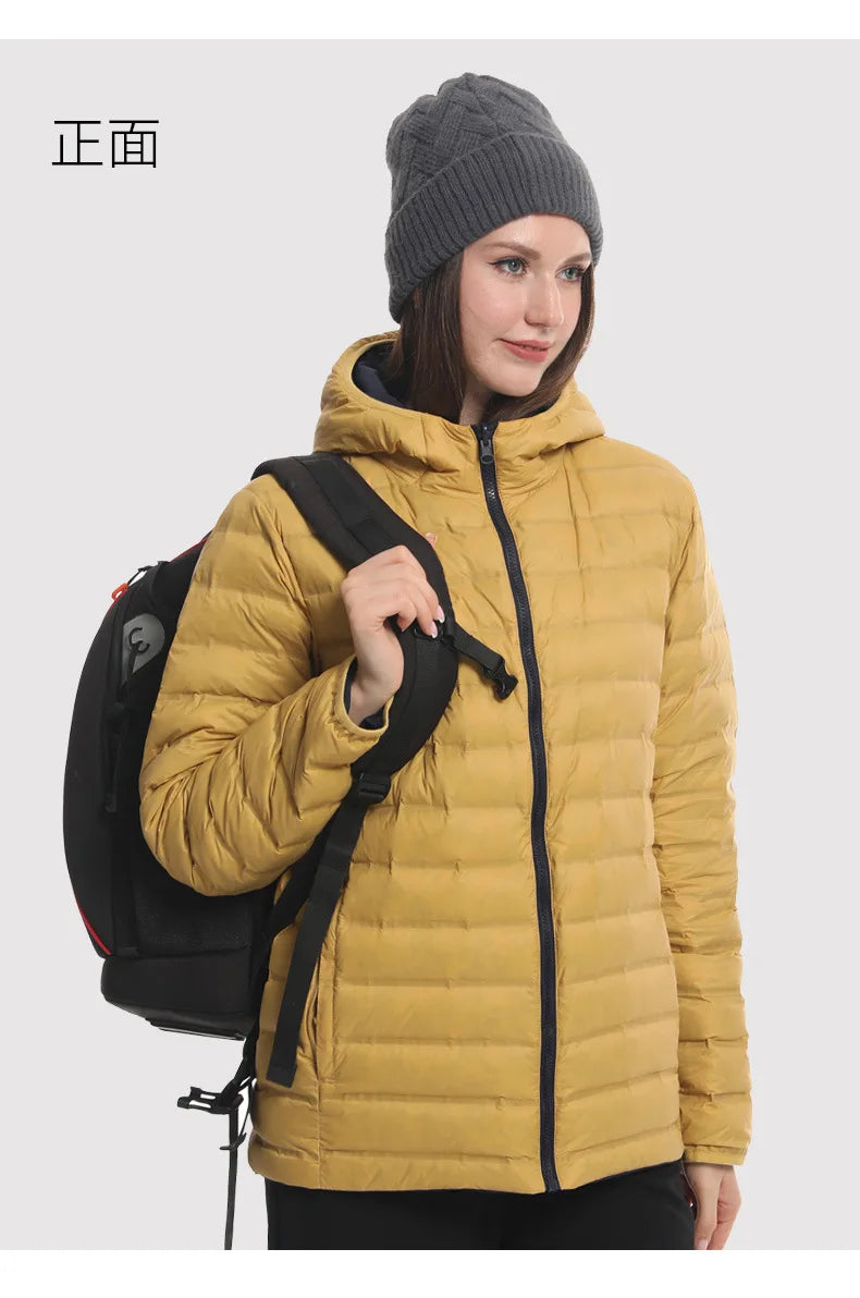 Down Jacket for Both Men and Women Outdoor Warmth Lightweight