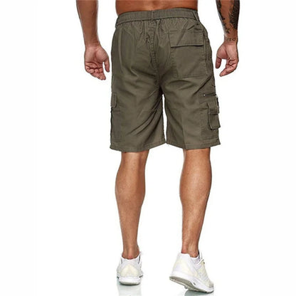 Men's Cargo Shorts Casual Printed Jogging Loose Work Shorts