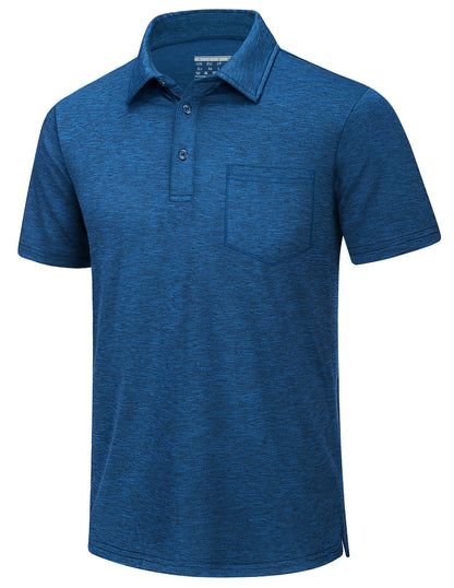 Men's Quick-Dry Polo Shirt – Lightweight Summer Sports Tee for Golf, Tennis & Outdoor Activities