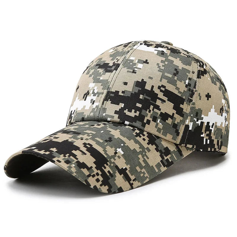 2024 Camouflage Hat Outdoor Sport Snap Back Cap For Men