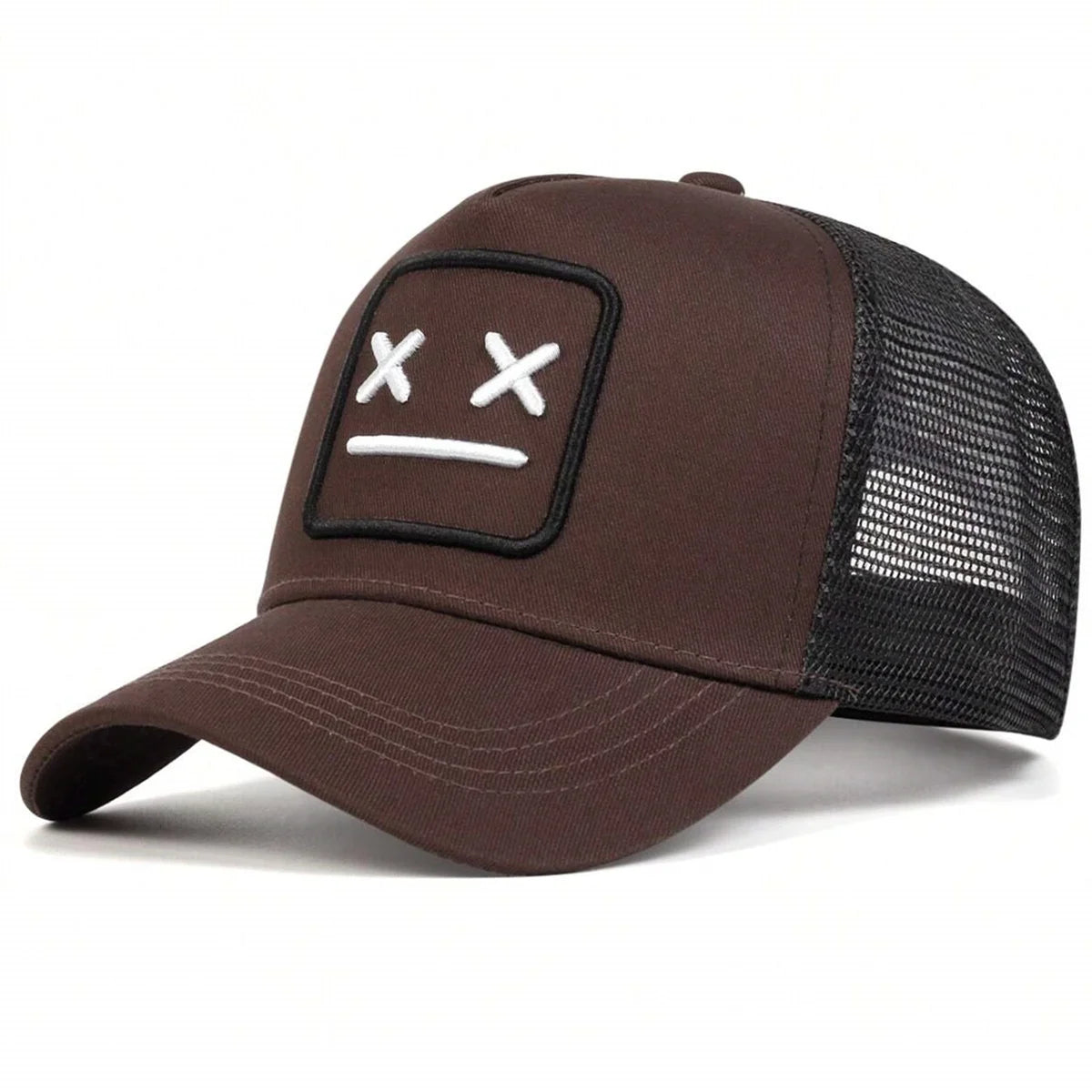 Unisex Xx Embroidery Baseball Net Caps Adjustable Casual Hat