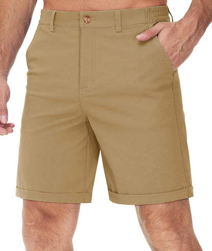 Summer Casual Shorts Mens Fit 7 Cotton Cargo Shorts