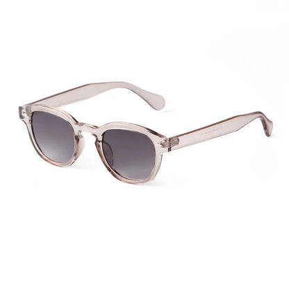 Unisex Vintage Shell Round Sunglasses