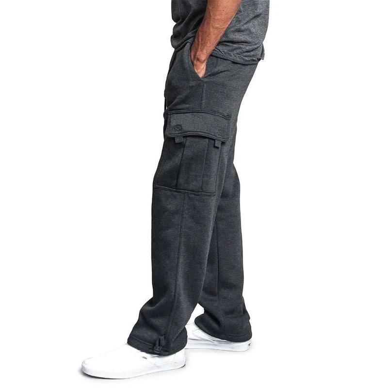 Mens Sweatpants Straight Fit Joggers for Sports Streetwear