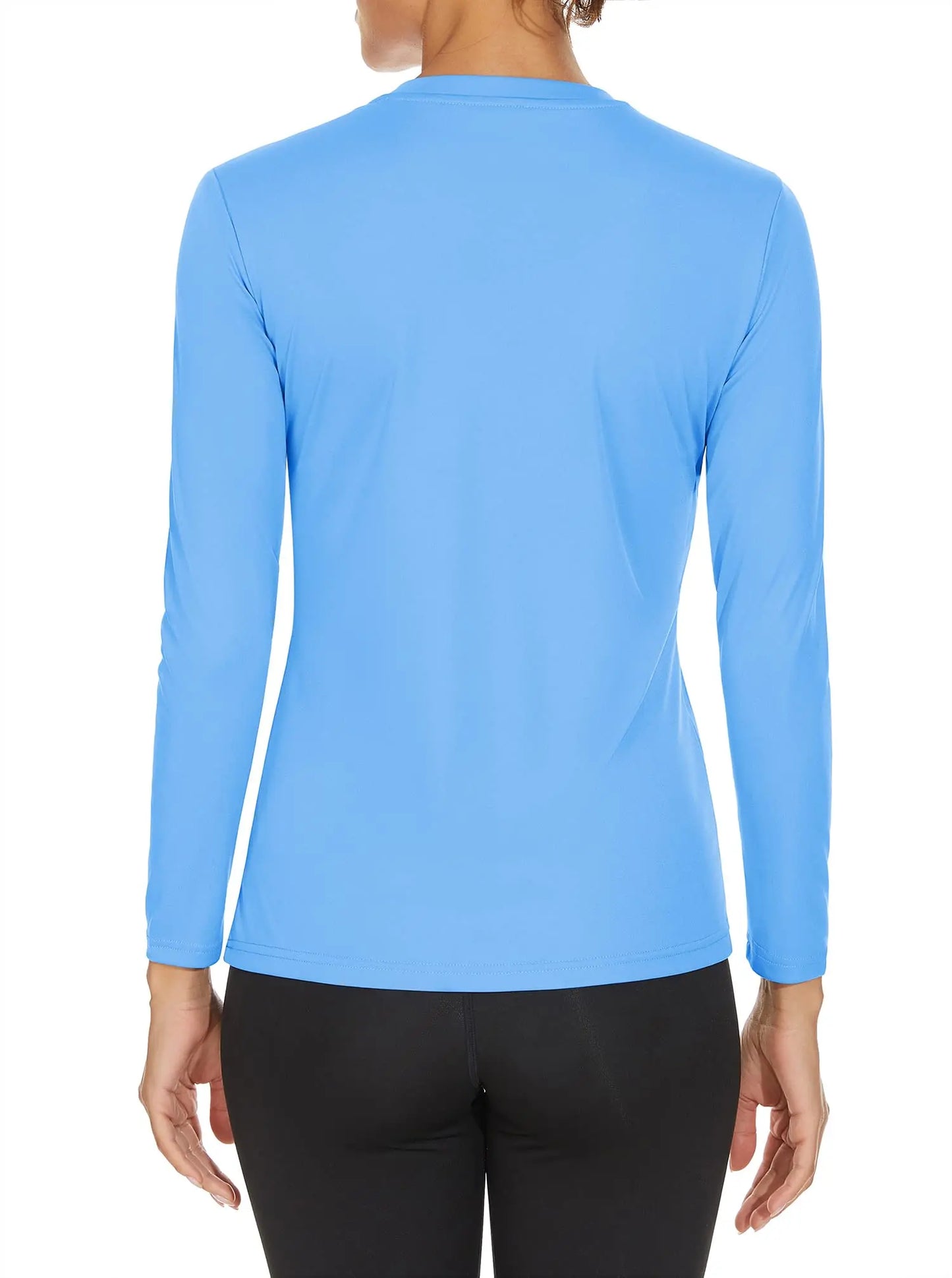 KEFITEVD UPF 50+ Women Long Sleeve T-Shirt UV Protection