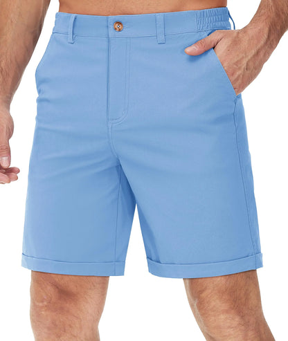 Summer Casual Shorts Mens Fit 7 Cotton Cargo Shorts