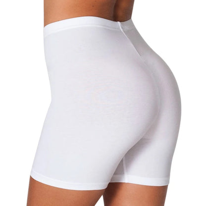 Women Elastic Shorts Casual High Waist Tight Fitness Slim