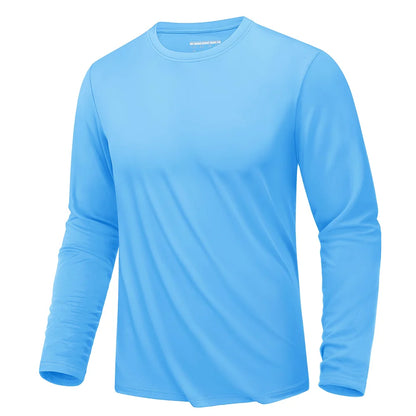 UPF 80+ Sun Protection T-Shirts Quick Dry Long Sleeve