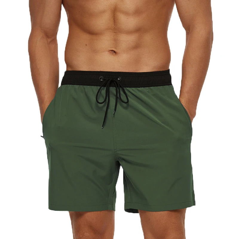 Escatch Brand Summer Swimming Shorts Men Fashion Sport Breathable