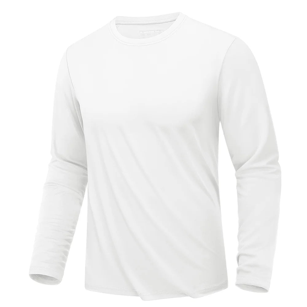 UPF 80+ Sun Protection T-Shirts Quick Dry Long Sleeve