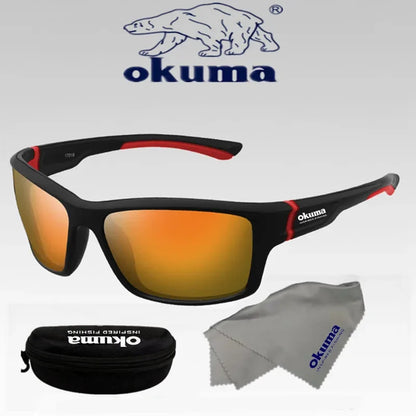 Okuma UV400 Fishing Sunglasses Men's Driving Shades Eyewear