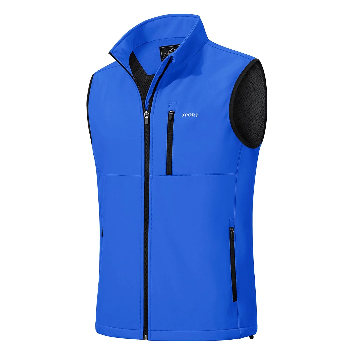 Men's Summer Lightweight Hiking Vest – Windproof, Sleeveless Work Jacket for Outdoor Activities, Climbing, Camping, and Fishing