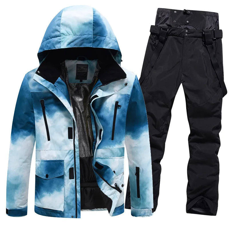 New Ski Suits Warm Winter Waterproof Sports Mountain Skiing