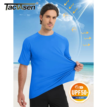 UPF 80+ Sun Protection Quick Dry Men's T Shirts