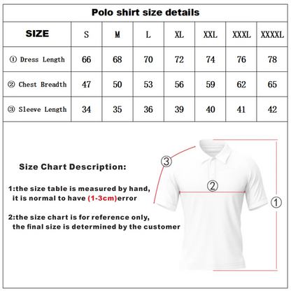 Men Dry Fit Short Sleeve Polo Golf Shirts