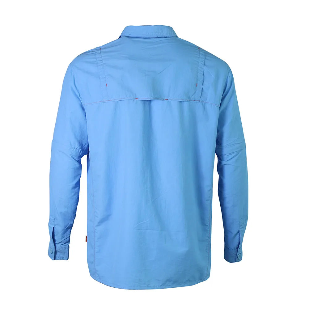 Men Fishing Shirts Fast Dry UPF45 UV Performance Clothing