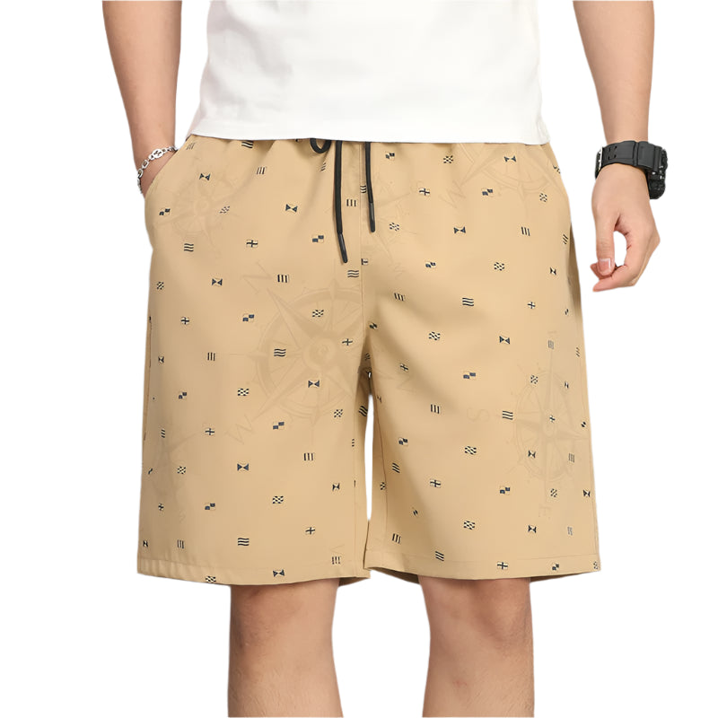 Men's Versatile Cotton Shorts Summer Thin Loose Casual Pants