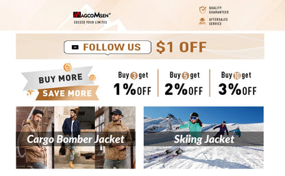 MAGCOMSEN Men's Corduroy Jackets Vintage Sherpa Fleece