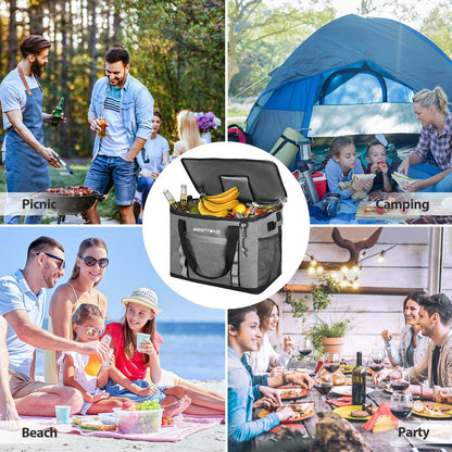 75-Can Collapsible Leakproof Soft Cooler