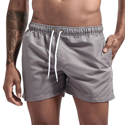 Mens Swim Trunks with Mesh Lining Side Pockets Quick Dry