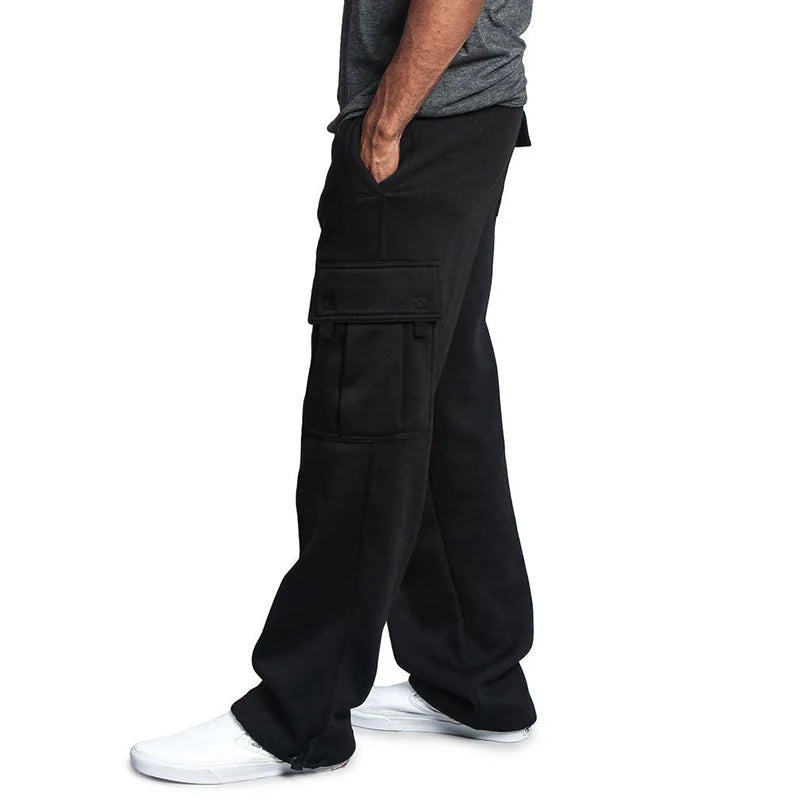 Mens Sweatpants Straight Fit Joggers for Sports Streetwear