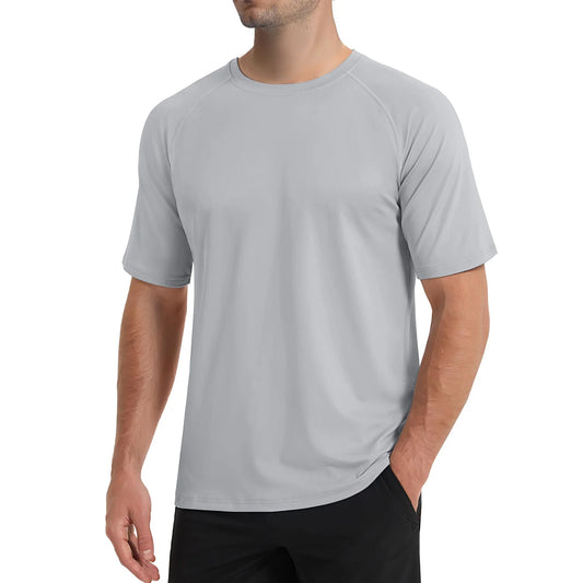 UPF 80+ Sun Protection Quick Dry Men's T Shirts