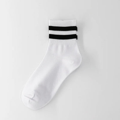 Men's Vintage Striped Ankle Socks