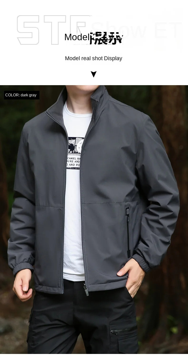 Winter Coat Man Bomber Male Casual Style Militari Jacket