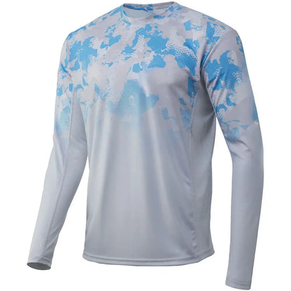 Fish Tops Wear Man's Long Sleeve Fishing Shirts UPF50+