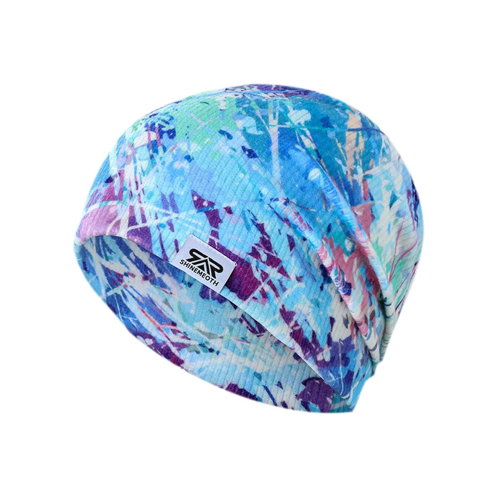 Beanie Winter Hats For Men Warm Colorful Printing Caps