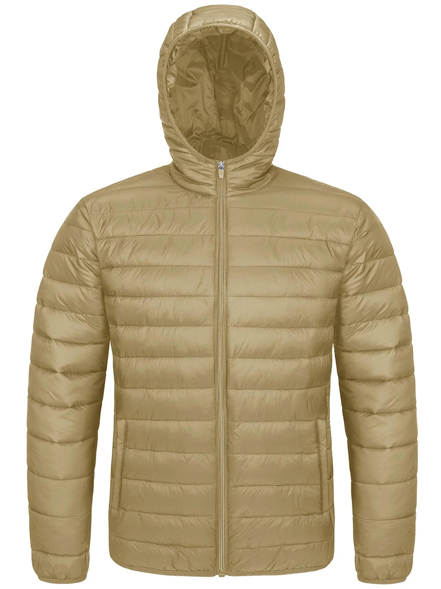 Men's Hooded Waterproof Down Jacket