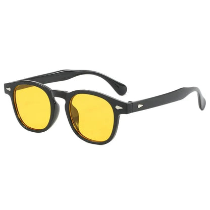 Vintage Oval Classic 4 Small Ding Stylish Sunglasses