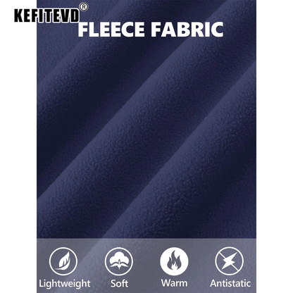 Women's Winter Fleece Jacket – Lightweight, Warm, and Soft Thermal Coat with Zip Pockets